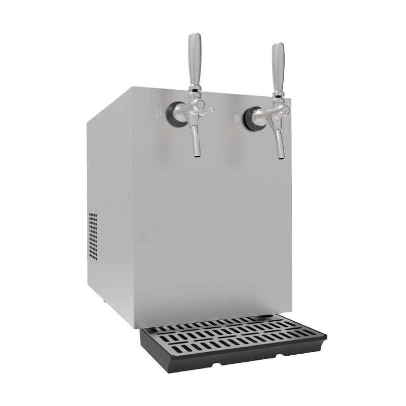 2 Taps Countertop Water Dispenser Para sa komersyal